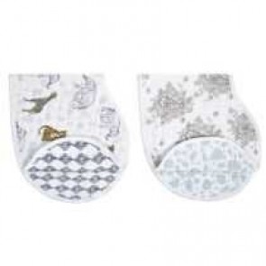 Aden and Anais Jungle 2 Pack Burpy Bibs