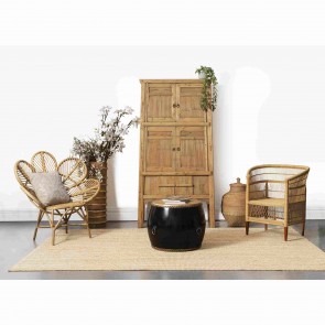 4 Door Natural Tall Cabinet by Alexander Santorini