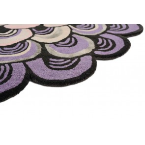 Masquerade Pink Round 160002 Rug by Ted Baker 