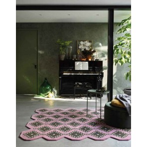 Iviv Pink 160702 Rug by Ted Baker 