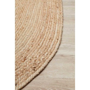 Bondi Natural Oval by Rug Culture