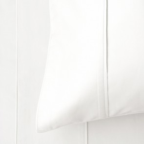 Linen and Moore Savoy White Double Sheet Set
