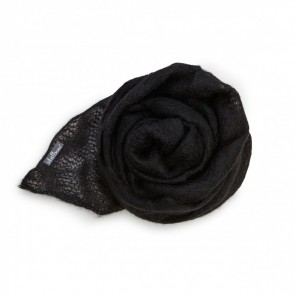 Black Kid Mohair Wrap by St Albans