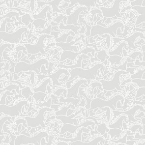 Horses Stampede Wallpaper by Florence Broadhurst (6 Colourways)