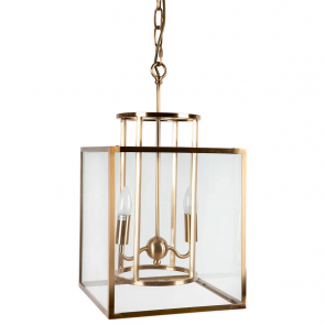 Cafe Lighting Concord Pendant - Small Brass