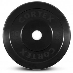 Cortex 120kg Black Series Bumper Plate Set