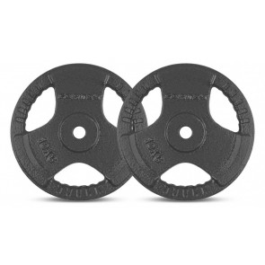 Cortex 2x Tri-Grip 25mm Standard Plates - 10kg