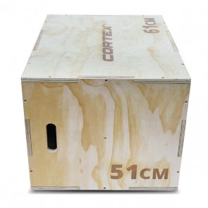 Cortex Wooden 3-in-1 Plyo Box