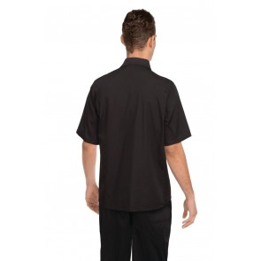 Men's Black Cool Vent Shirt by Chef Works