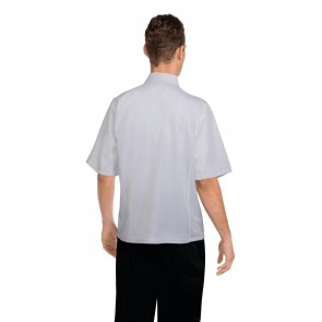 Men's White Cool Vent Shirt by Chef Works