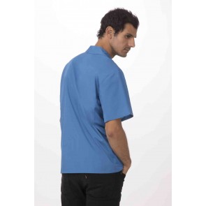 Men's Blue Universal Shirt by Chef Works