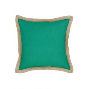 Hampton Linen Emerald Cushion by J Elliot Home