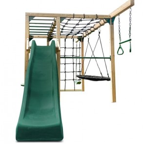 Lifespan Kids Orangutan Climbing Cube Jungle Gym All-in-One Play Centre With Green or Yellow Slide