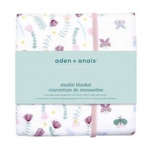 Aden and Anais Essentials Floral Fauna Classic Dream Blanket