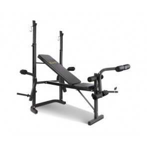 Everfit 7-In-1 Weight Bench Multi-Function Power Station Black