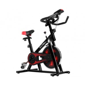 Everfit Spin Exercise Bike Black & Red