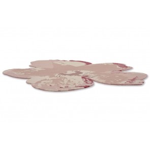 Ted Bake Shaped Magnolia Light Pink Round 162303 by Rug Culture