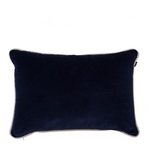 Gabriel Rectangle Navy Cushion by J Elliot Home