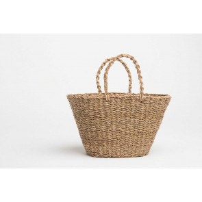 Geneva Handmade Seagrass Basket by Fab Habitat