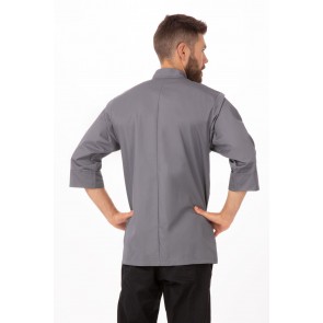 Grey Morocco Chef Jacket by Chef Works