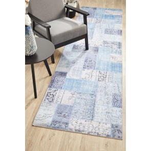 Illusions 121 Denim Runner by Rug Culture