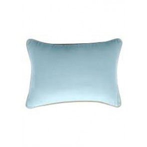 Gabriel Rectangle Illusion Blue Cushion by J Elliot Home