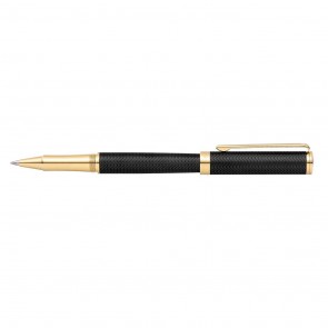Sheaffer Intensity Engraved Matte Black/Gold Trim Rollerball Pen
