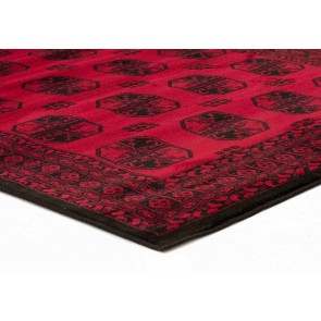 Istanbul 4 Red Black by Rug Culture