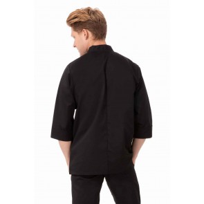 BLack Morocco 3/4 Sleeve Chef Jacket by Chef Works