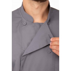 Grey Morocco 3/4 Sleeve Chef Jacket by Chef Works