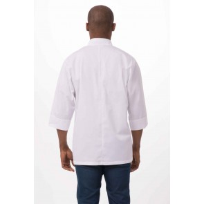 Whtie Morocco 3/4 Sleeve Chef Jacket by Chef Works