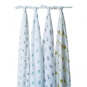 Aden and Anais Jungle Jam Swaddle 4 Pack
