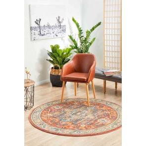 Legacy 850 Terracotta Round by Rug Culture