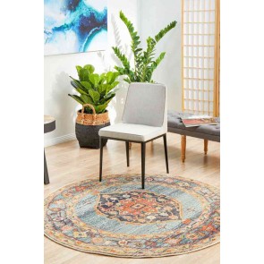 Legacy 862 Rust Round by Rug Culture