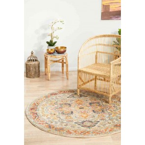 Legacy 850 Rust Round by Rug Culture