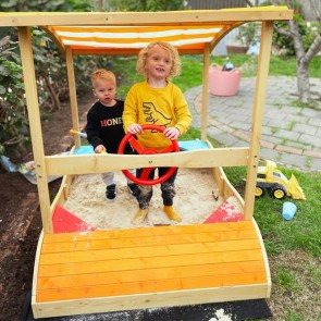 Lifespan Kids Captain Sandpit with Canopy