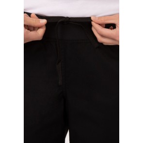 Lightweight Black Slim Fit Chef Pants by Chef Works