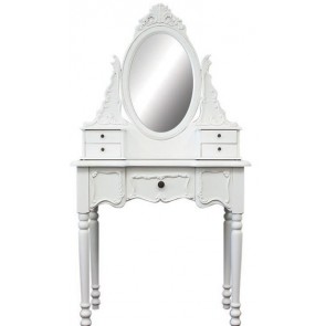 Living Good Dressing Table 5 Drawers with Mirror
