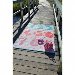 Little Portico's Numbers Indoor/Outdoors Kids Rug by Fab Rugs