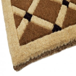 Mahi 100% Thick Coir Doormat by Fab Rugs