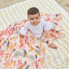 Marine Gardens Silky Soft Single Swaddle by Aden and Anais