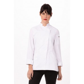Marrakesh V-Series White Chef Jacket by Chef Works