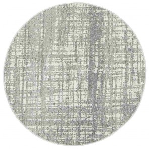 Mirage 354 Silver Round By Rug Culture