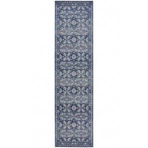 Mirage 358 Navy Runner By Rug Culture