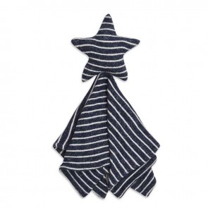 Navy Stripe Snuggle Knit Range Lovey by Aden and Anais