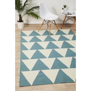 Nomad  26 Blue Runner by Rug Culture