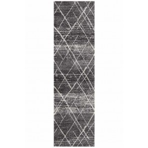 Oasis 452 Charcoal Runner By Rug Culture