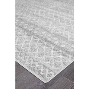 Oasis 453 Grey Runner By Rug Culture