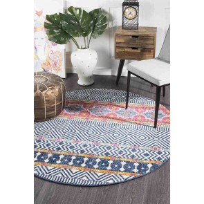 Oasis 455 Multi Round By Rug Culture