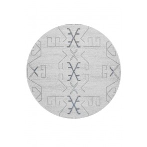 Paradise Round Cala Grey by Rug Culture